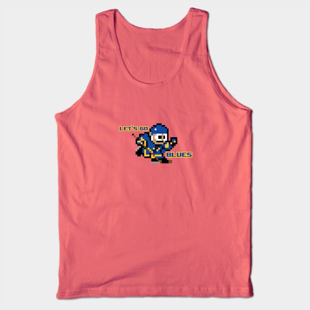 LET'S GO BLUES Tank Top by Americo Creative